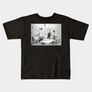 Shoulder Exam - Drawing by Avril Thomas - Adelaide Artist Kids T-Shirt